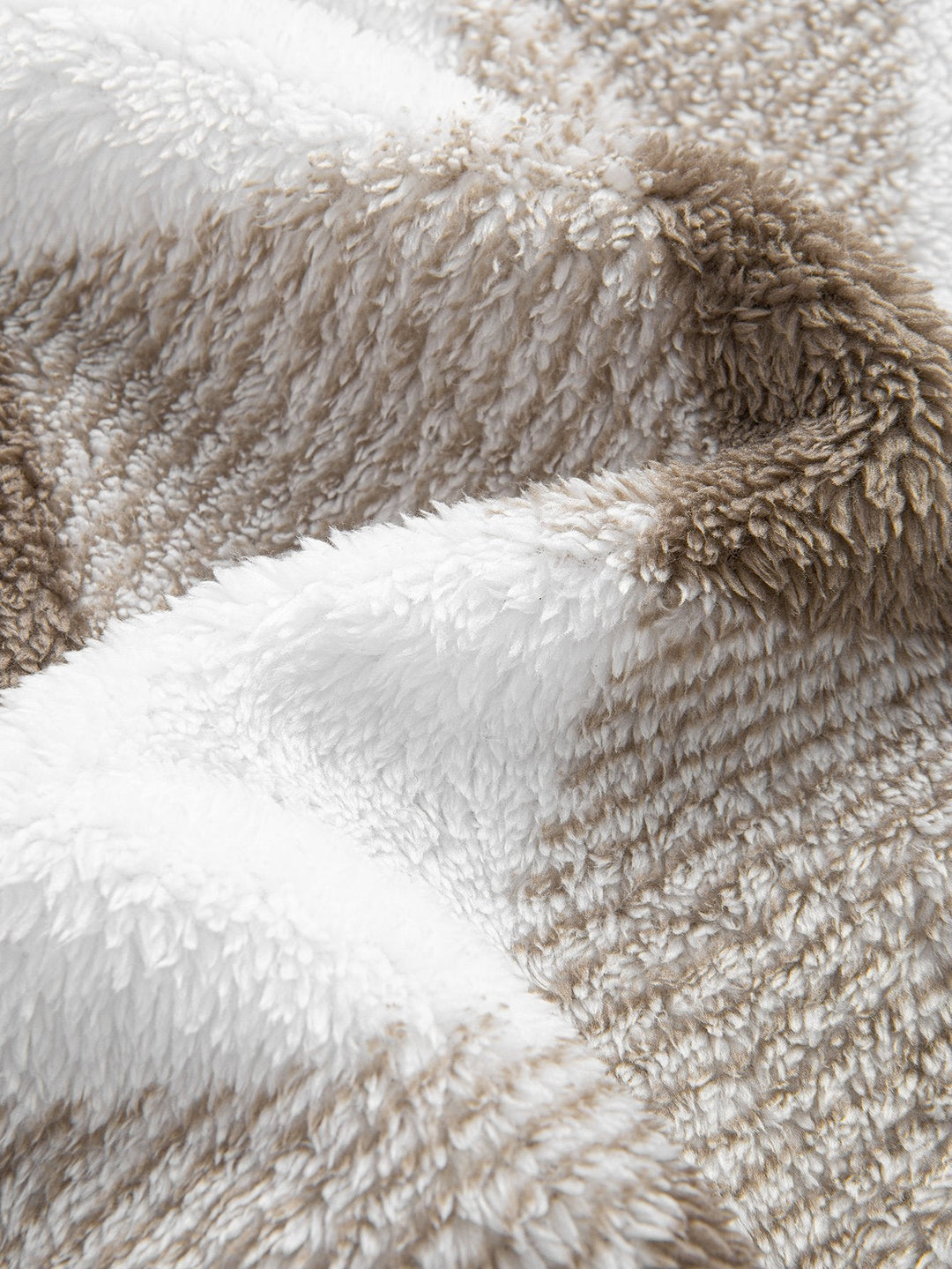 Checkered Teddy Fleece Jacket