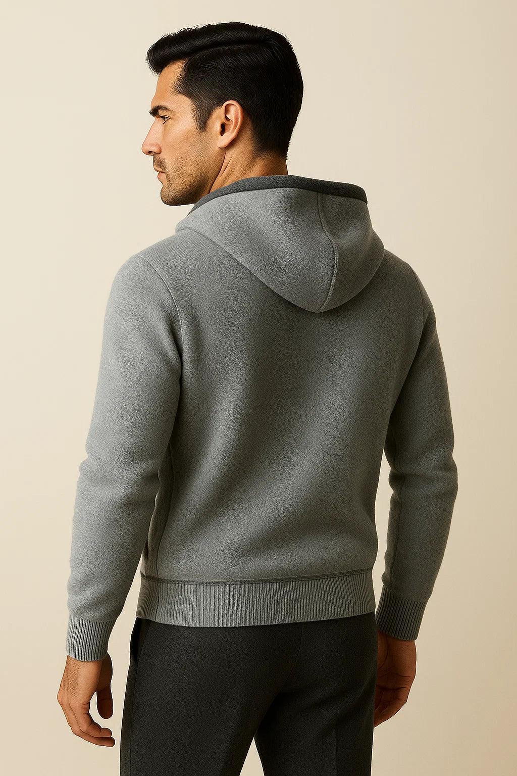 Sorano Hooded Cardigan Grey