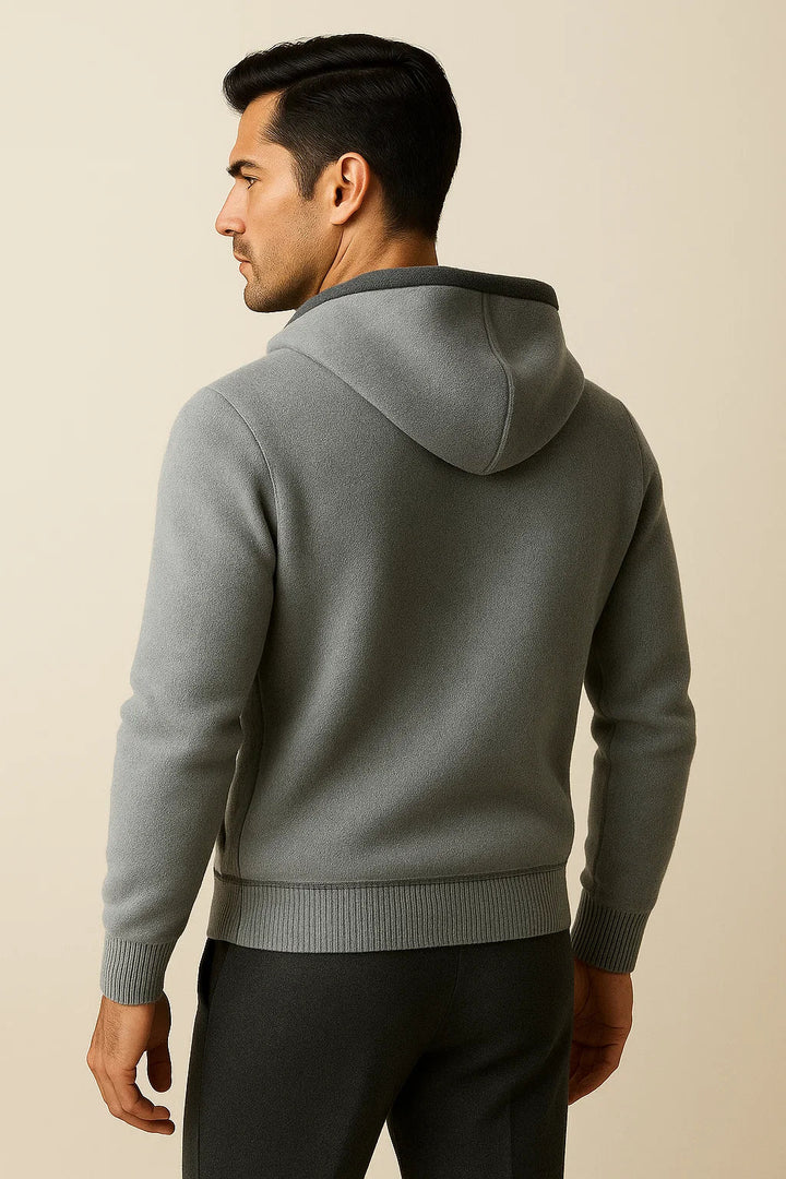 Sorano Hooded Cardigan Grey