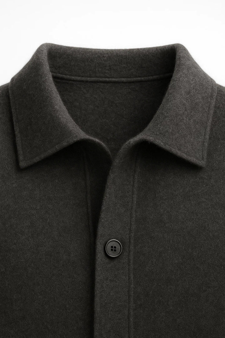 Lorenzo Cashmere Cardigan Dark Grey