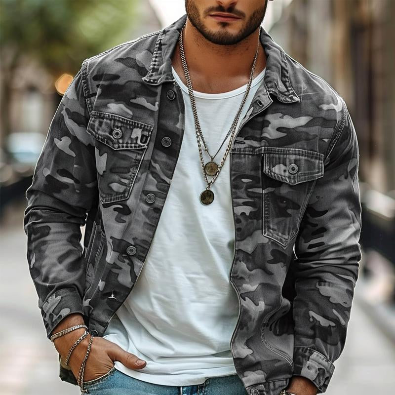 Ranger l Camouflage Canvas Jacket