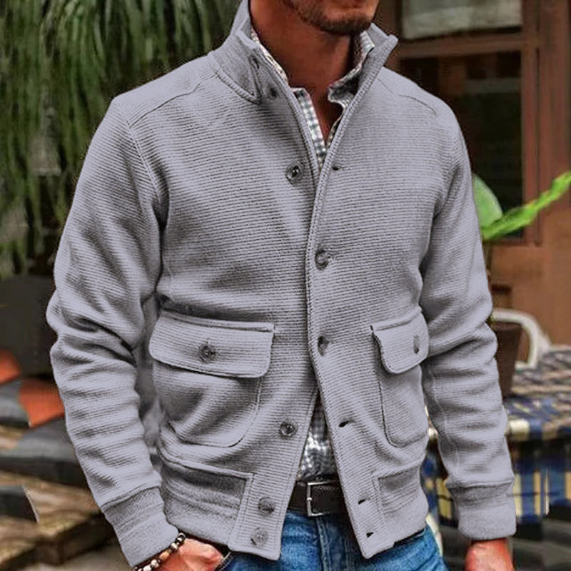 Grant l Stand-Collar Jacket