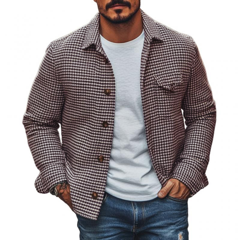 Harrison l Houndstooth Jacket