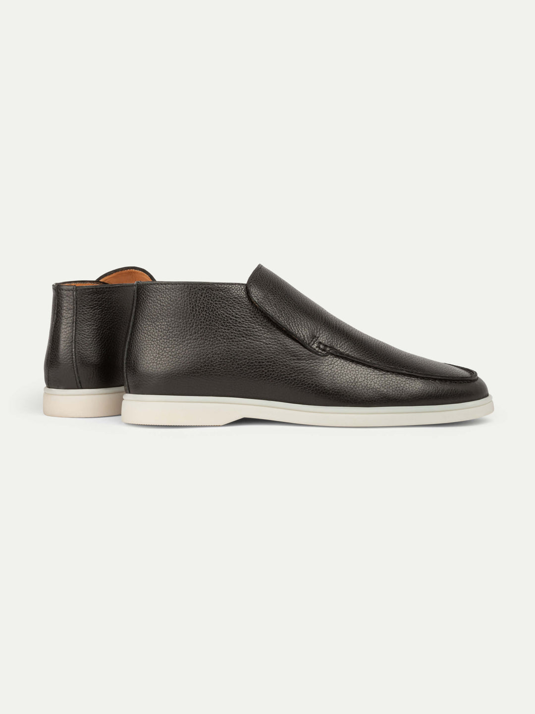 Night Black Leather City Loafer