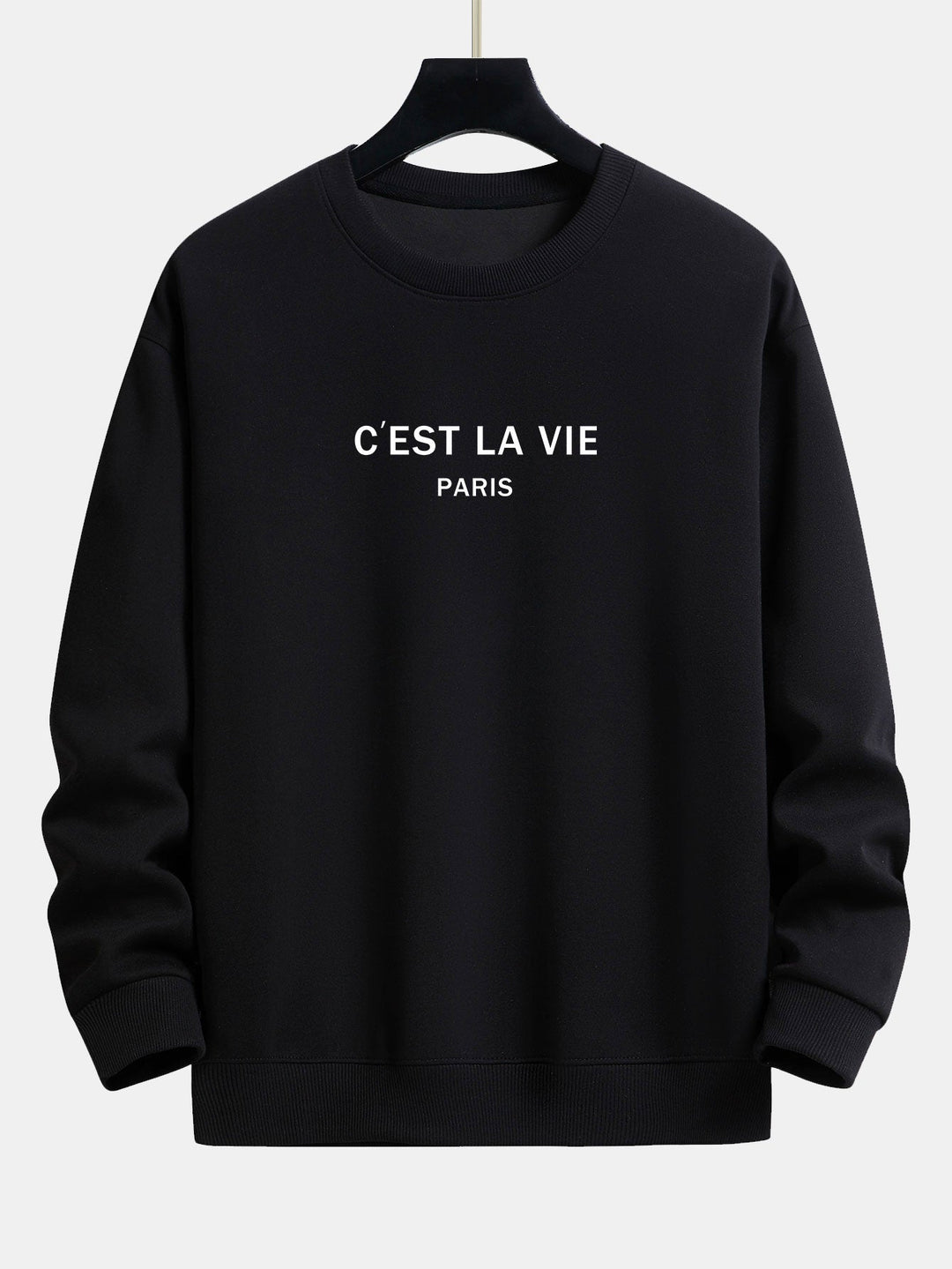 Paris Print Relax Fit Sweatshirt